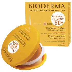 BIODERMA PHOTODERM MAX COMPACT SPF 50+ MINERAL PODKŁAD W KOMPAKCIE CIEMNY 10 G